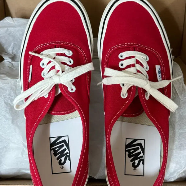 [BUNJANG] Vans Authentic Anaheim Red (265) / 반스 어센틱 애너하임 레드 265