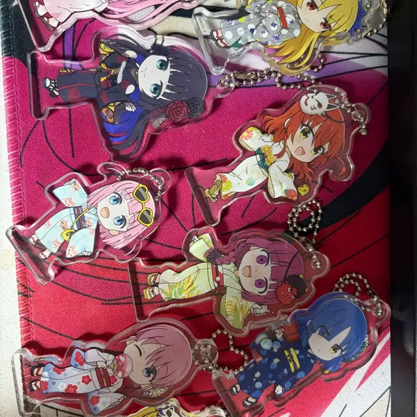 [BUNJANG] Bocchi the Rock! Ichiban Kuji Keyring Bundle Set / 봇치더락 제일복권 키링 일괄