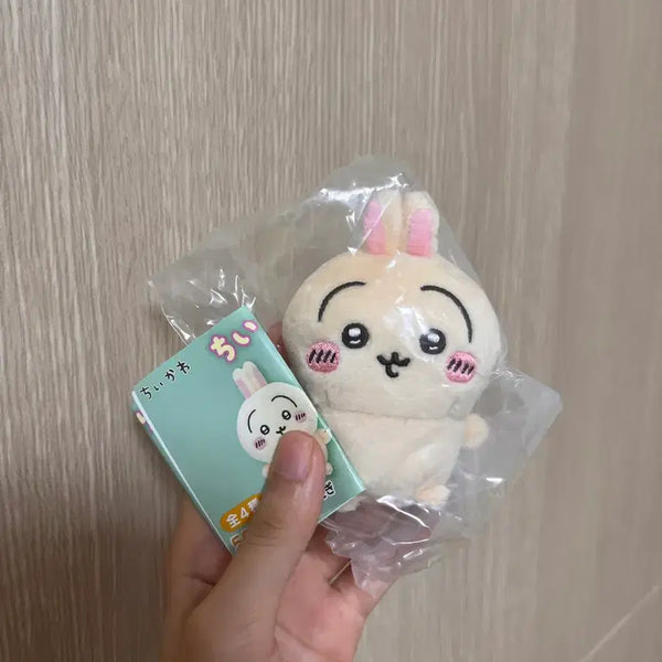 [BUNJANG] Chiikawa Usagi Seated Plush Doll (Sealed) / 가챠 우사기 미개봉! 예쁜 아이 앉은누이2 치이카와 먼작귀 가챠