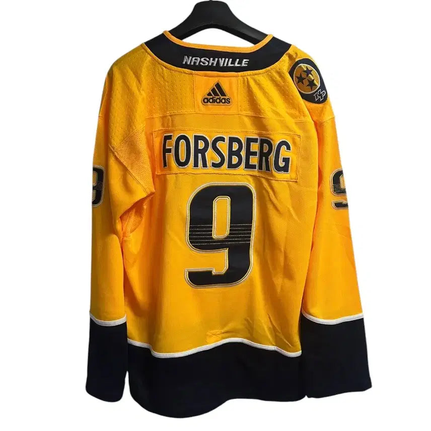 [BUNJANG] Adidas NHL Nashville Predators Filip Forsberg Jersey Size 54 / (데드스탁)아디다스 NHL 내슈빌 프레더터스 필립 포스버그 유니폼 54