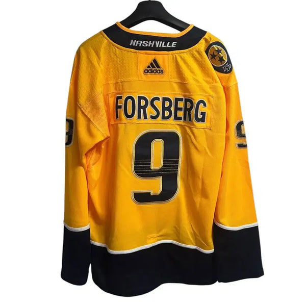 [BUNJANG] Adidas NHL Nashville Predators Filip Forsberg Jersey Size 54 / (데드스탁)아디다스 NHL 내슈빌 프레더터스 필립 포스버그 유니폼 54