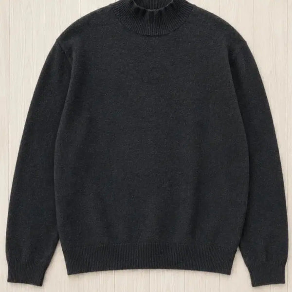 [BUNJANG] Bundle Set: Le'Ar Wool Turtleneck Knit (Black, Ivory) & Suare Daily Round Knit (Light Blue) / 니트3개 일괄(르아르 울 반목폴라, 수아레)