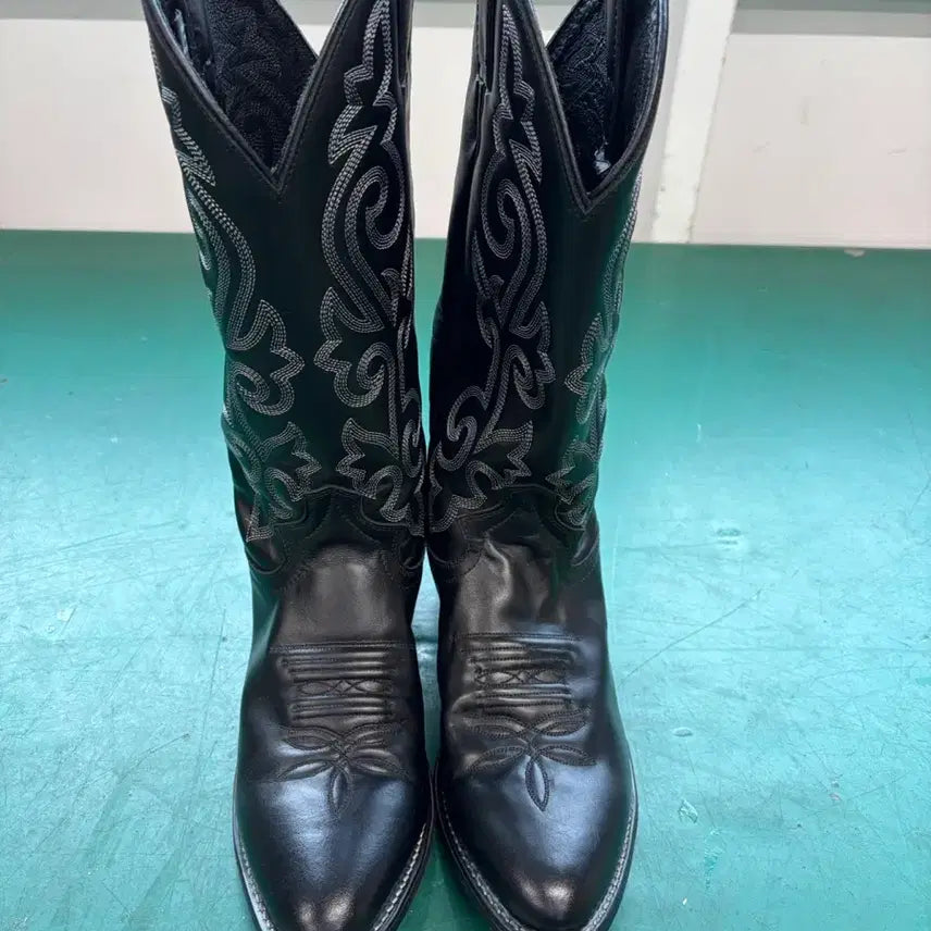 [BUNJANG] Justin 7.5EE Western Boots Full Grain Leather / 저스틴 justin 웨스턴부츠 7.5EE (250~255)