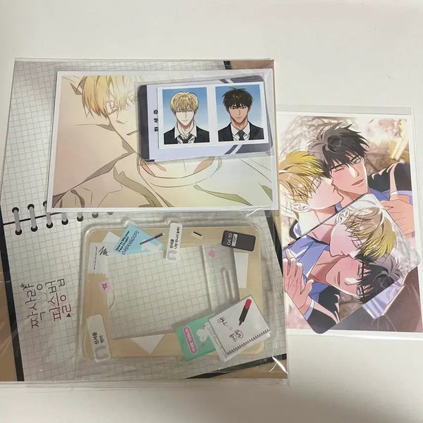 [BUNJANG] Moppen Sarangdopi Artist Exhibition 'Jjakpilbeop' Sealed Set / 모펀 사랑도피 작가전 짝필법 짝사랑 필승법 세트 미개봉 원가 양도