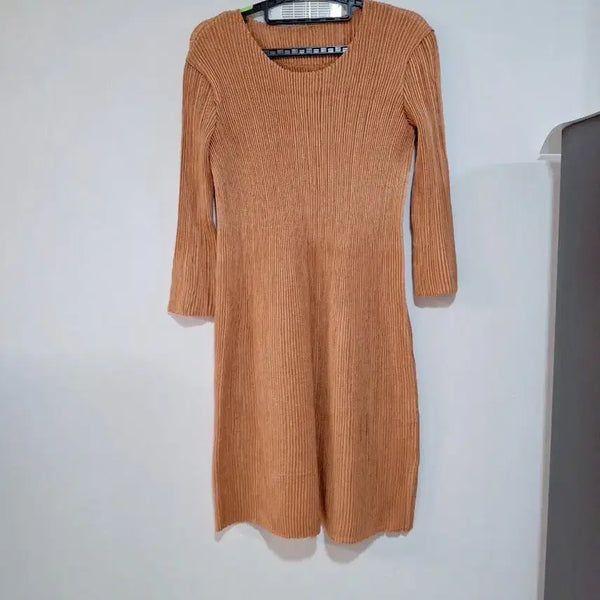 [BUNJANG] Women's Corduroy Ribbed Long Dress / 여55~77.골덴 골지 롱 원피스