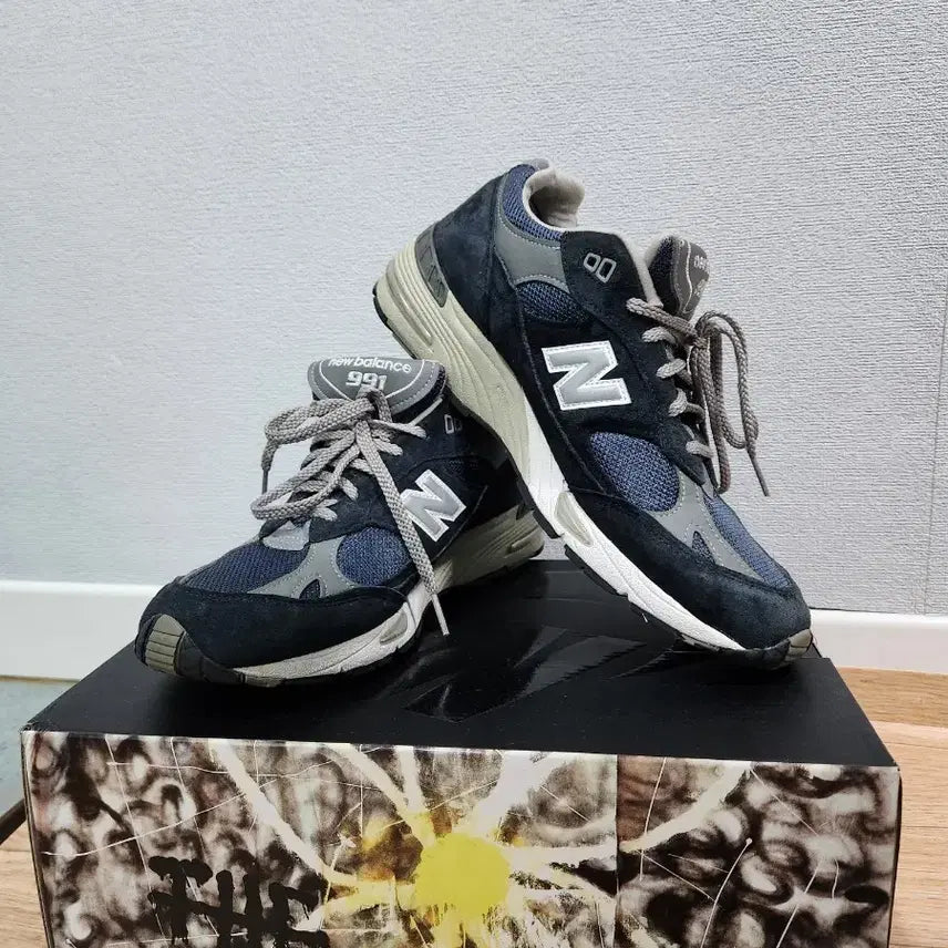 [BUNJANG] New Balance 991 Navy 275 / 뉴발란스 991 네이비 275 판매
