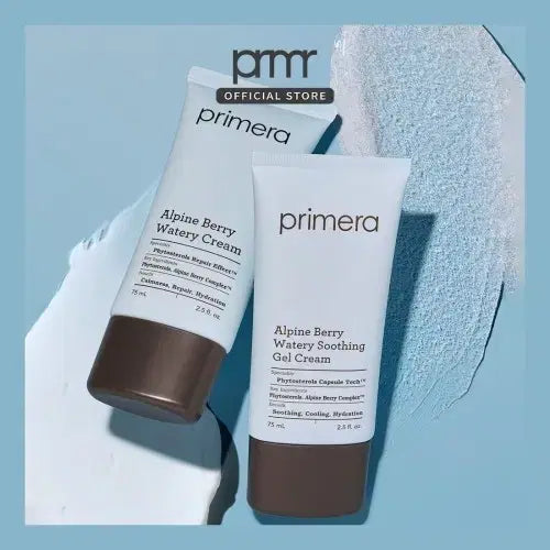 [BUNJANG] Primera Alpine Berry Watery Cream 75ml + 75ml Set / 프리메라 알파인 베리 워터리 크림 75ml+75ml