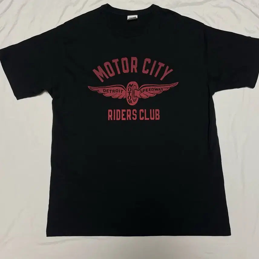 [BUNJANG] Outstanding Motorcycle T-Shirt / 아웃스탠딩 모터사이클 티셔츠