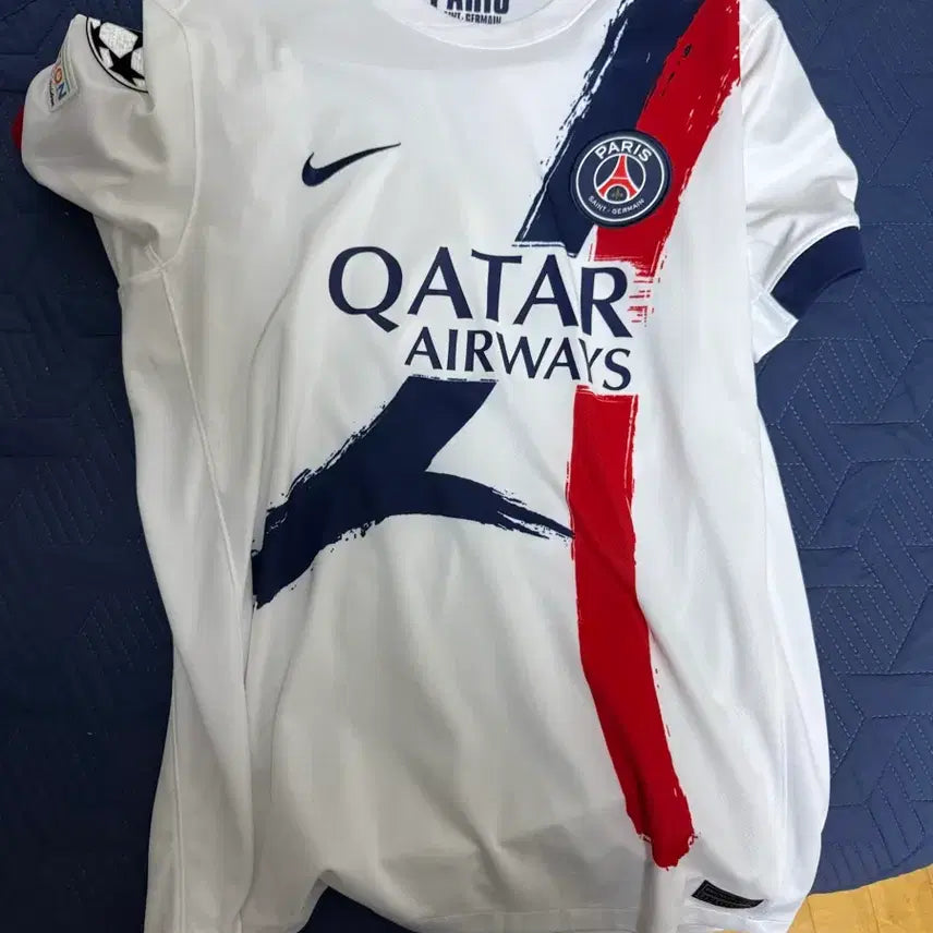 [BUNJANG] Paris Saint-Germain 2024-2025 Away Kang-in Lee Authentic Jersey / 정품)24 25 파리 어웨이 이강인 유니폼