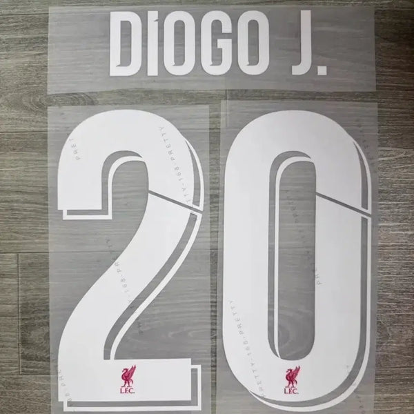 [BUNJANG] Liverpool FC Diogo Jota 2020-2022 Champions League "Cut" Jersey / 리버풀 20 22 챔스 디오구 조타 자컷 마킹