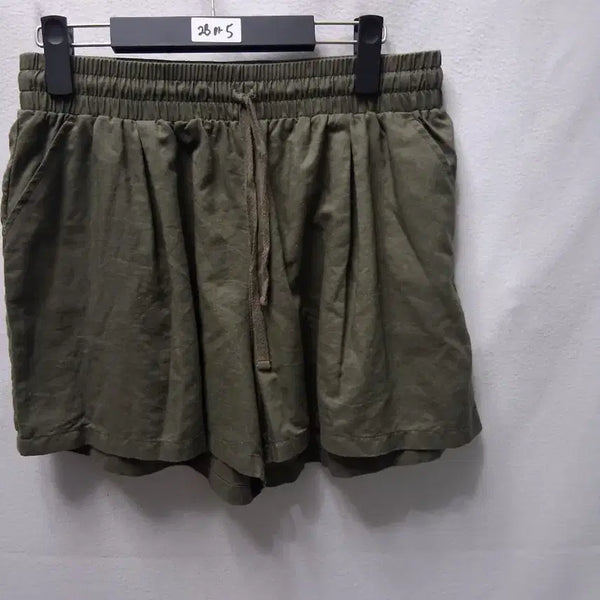 [BUNJANG] Khaki Cotton Blend 28 Size Shorts / 카키색 28 미소재 숏팬츠