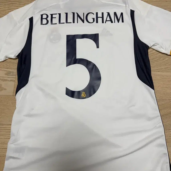 [BUNJANG] Real Madrid 2023-24 Home Bellingham Jersey / (현지구매)(L) 23-24 레알마드리드 홈 벨링엄 유니폼
