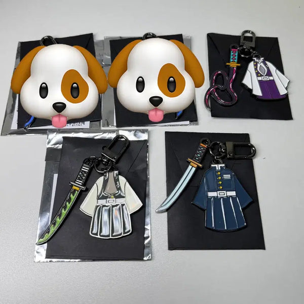 [BUNJANG] Demon Slayer: Kimetsu no Yaiba Costume & Nichirin Sword Keychain / 귀멸의 칼날 코스튬&일륜도 키링
