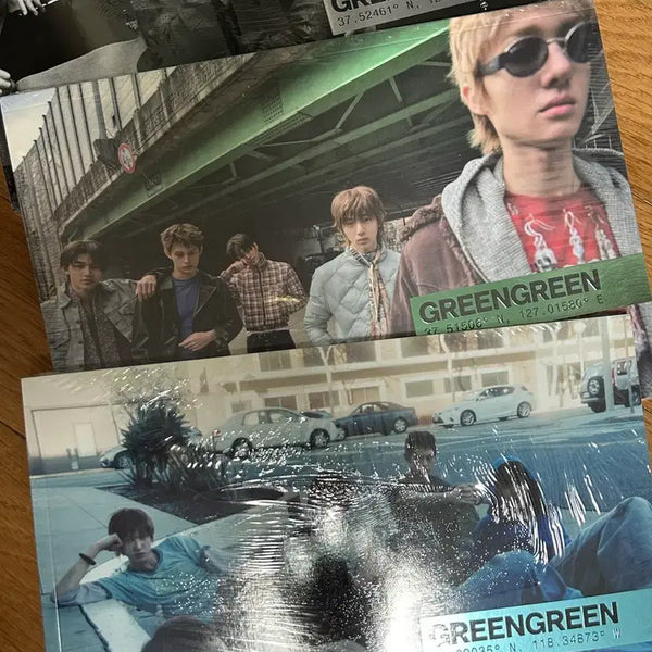 [BUNJANG] Cortis Greengreen Sealed Album Set / 코르티스 그린그린 미개봉 앨범 세트 판매