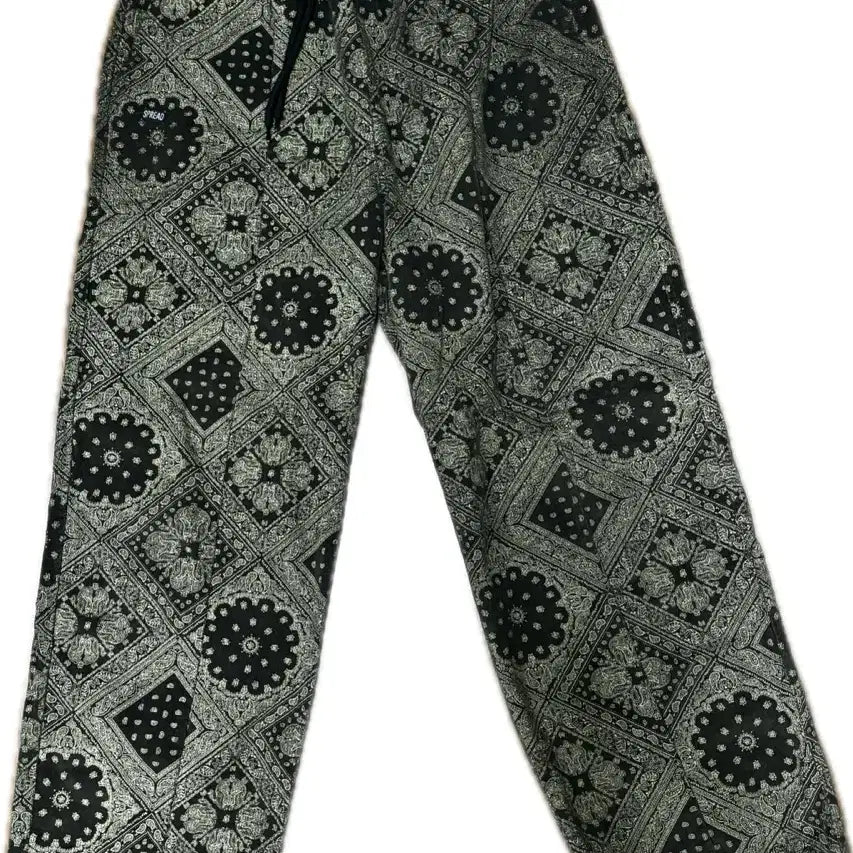 [BUNJANG] Brown Breath Paisley Pattern Wide Pants / 브라운브레스 페이즐리 패턴 와이드 팬츠