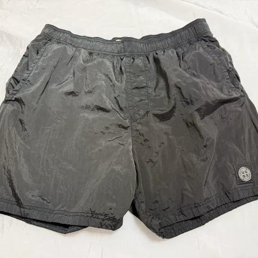 [BUNJANG] Stone Island Nylon Swim Shorts Black L / 스톤아일랜드 나일론 반바지 스윔팬츠 블랙 L 라지