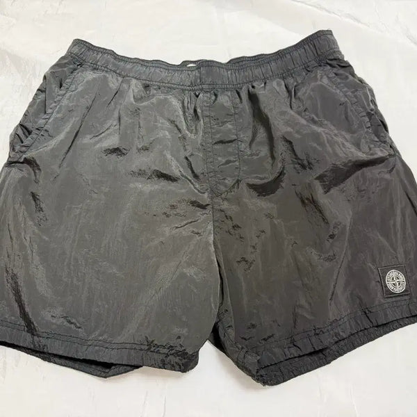 [BUNJANG] Stone Island Nylon Swim Shorts Black L / 스톤아일랜드 나일론 반바지 스윔팬츠 블랙 L 라지