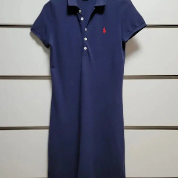 [BUNJANG] Polo Ralph Lauren Navy Short Sleeve Dress / 폴로 랄프로렌 네이비 반팔 원피스