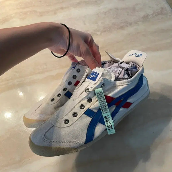 [BUNJANG] Onitsuka Tiger Mexico 66 Slip-On White / 오니츠카타이거 멕시코66 슬립온 화이트 235