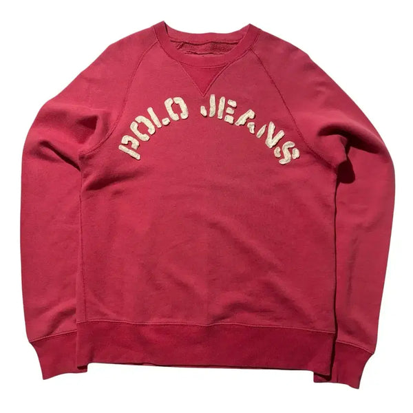 [BUNJANG] Polo Jeans Company Ralph Lauren Arch Logo Sweatshirt - Size S / [S] 폴로 진스 컴퍼니 랄프로렌 아치로고 맨투맨