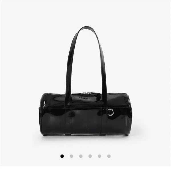 [BUNJANG] Enamel Duffle Shoulder Bag / ita. 에나멜 더플 숄더백