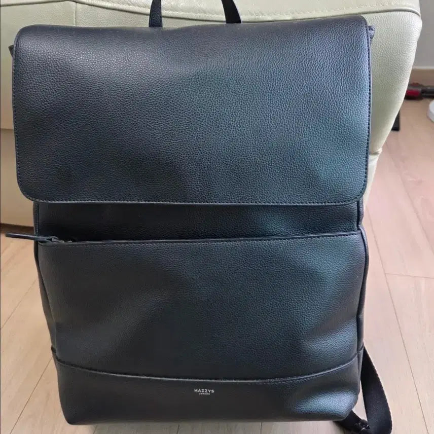 [BUNJANG] Hazzys Men's Black Backpack / 헤지스 남성 백팩 블랙