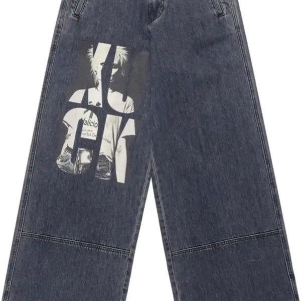 [BUNJANG] Bonbat Rebecca Denim Pants / 본바트 레베카 데님 팬츠