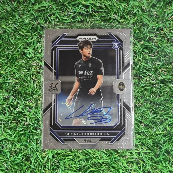 [BUNJANG] K League Cheon Seong-hoon 2023 Prism Rookie Auto Soccer Card / [축구] k리그 프리즘 천성훈 루키오토