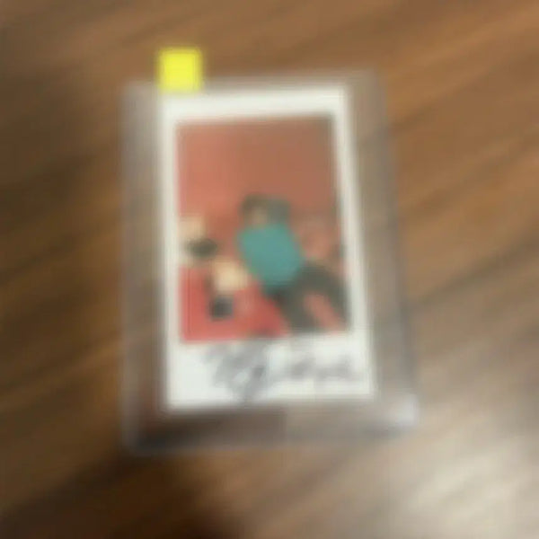 [BUNJANG] Park Jihoon Signed Polaroid / 박지훈 싸인 폴라로이드 양도합니다