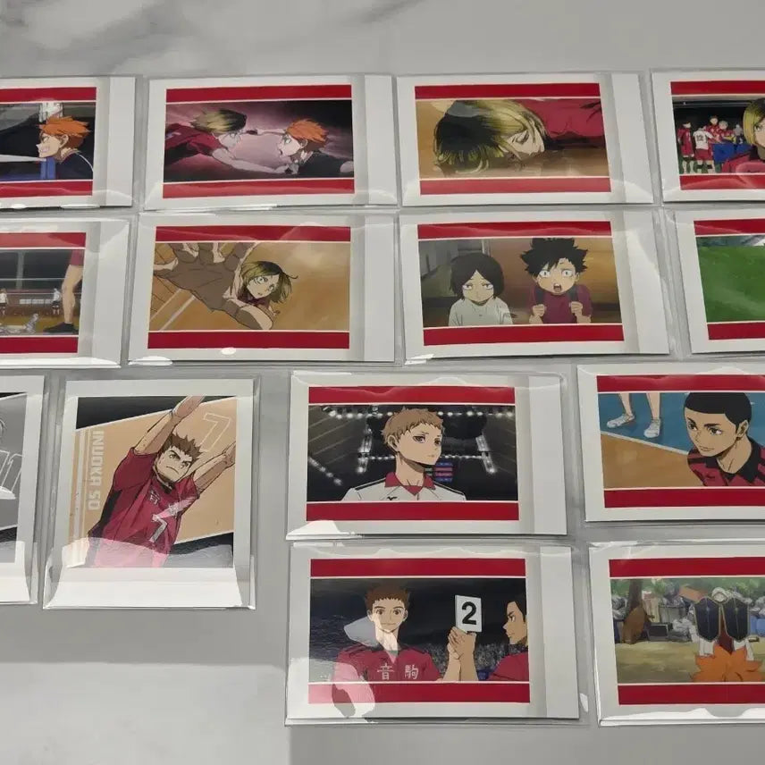 [BUNJANG] Haikyuu!! The Dumpster Battle Pashacards Bundle Set (Kenma, Kuroo, Yaku, Lev) / 하이큐 쓰레기장의 결전 파샤 일괄 켄마 쿠로오 야쿠 리에프 네코마