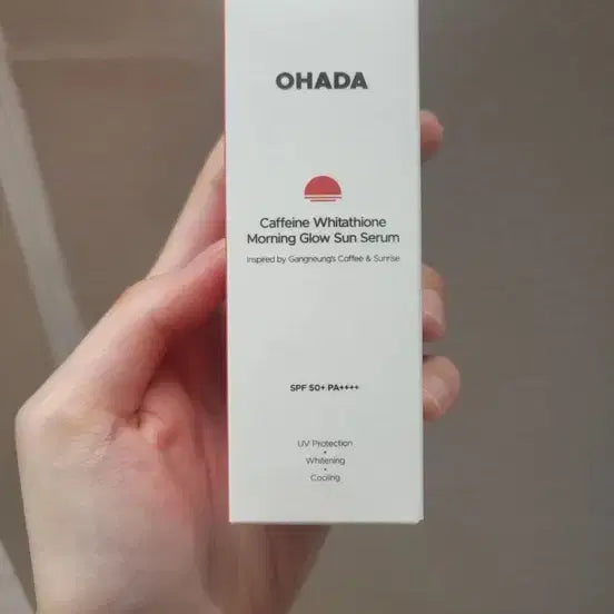 [BUNJANG] Ohada Caffeine Glutathione Morning Glow Sun Serum SPF50+ PA+++ / 오하다 카페인 휘타치온 모닝 글로우 선 세럼 SPF50+ PA+++