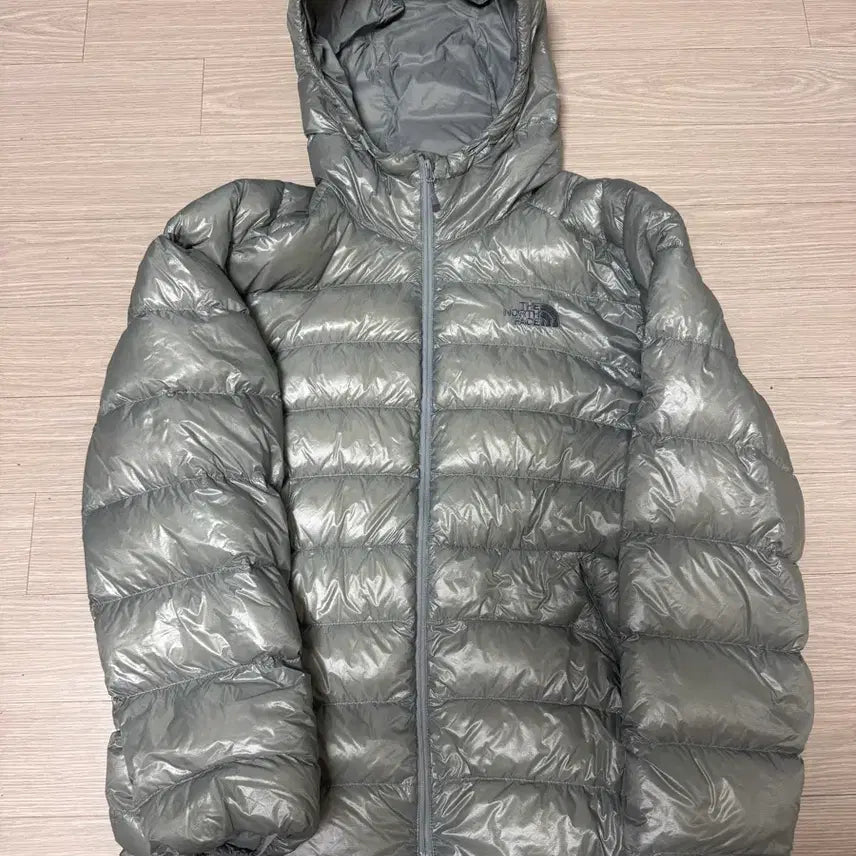 [BUNJANG] The North Face x Matiere RDS Down Lightweight Jacket / 노스페이스 마티에르 경량 패딩 라이트 그레이 L