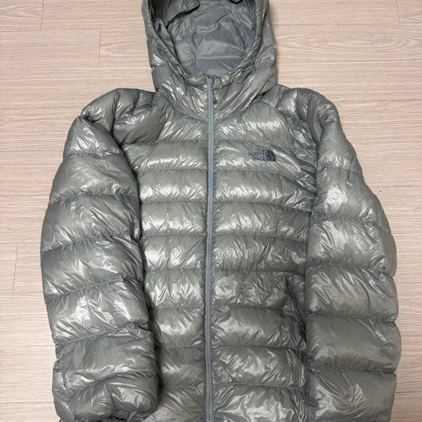 [BUNJANG] The North Face x Matiere RDS Down Lightweight Jacket / 노스페이스 마티에르 경량 패딩 라이트 그레이 L