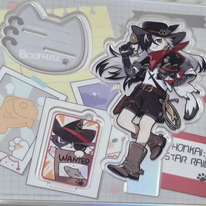 [BUNJANG] Honkai Star Rail Boothill Cat Acrylic Stand / 붕괴 스타레일 부트힐 고양이 아크릴