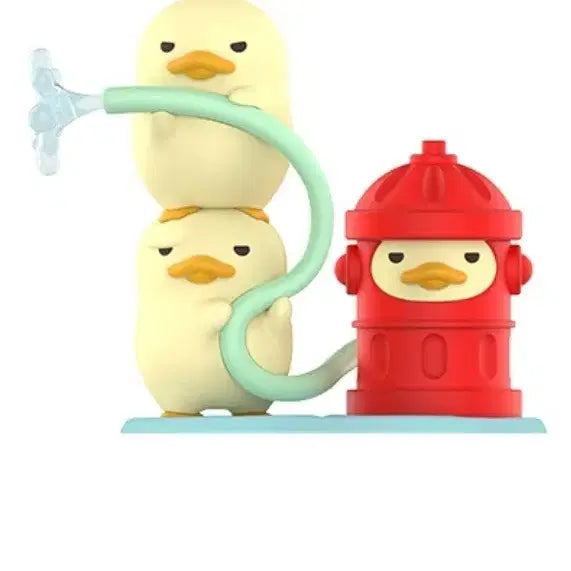 [BUNJANG] POP MART DUCKIETOWN Fire Hydrant Figure / 팝마트 더쿠 시티워크 fire hydrant