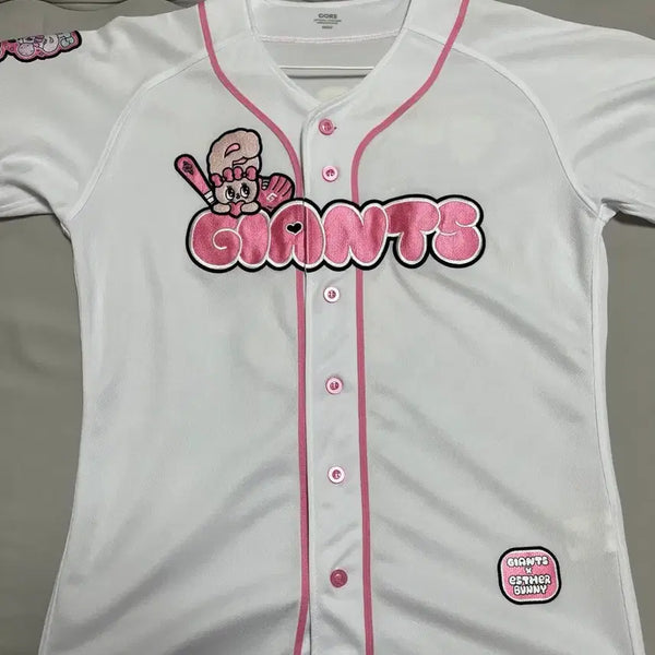 [BUNJANG] Lotte Esther Bunny Yoon Dong-hee Marked Baseball Jersey M / 롯데 에스더버니 유니폼 95 윤동희 마킹