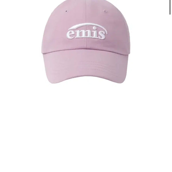 [BUNJANG] EMIS New Logo Ball Cap Hat Light Purple / 이미스 뉴로고 볼캡 모자 라이트퍼플