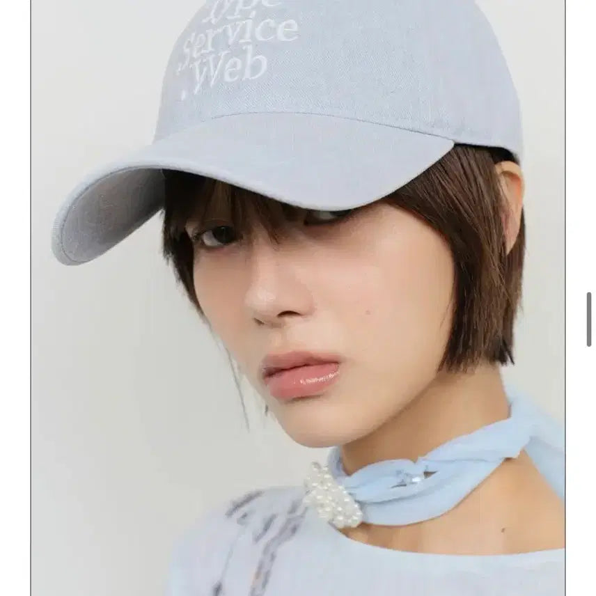 [BUNJANG] Typeservice Sky Blue Ball Cap / 타입서비스 볼캡 모자 스카이블루