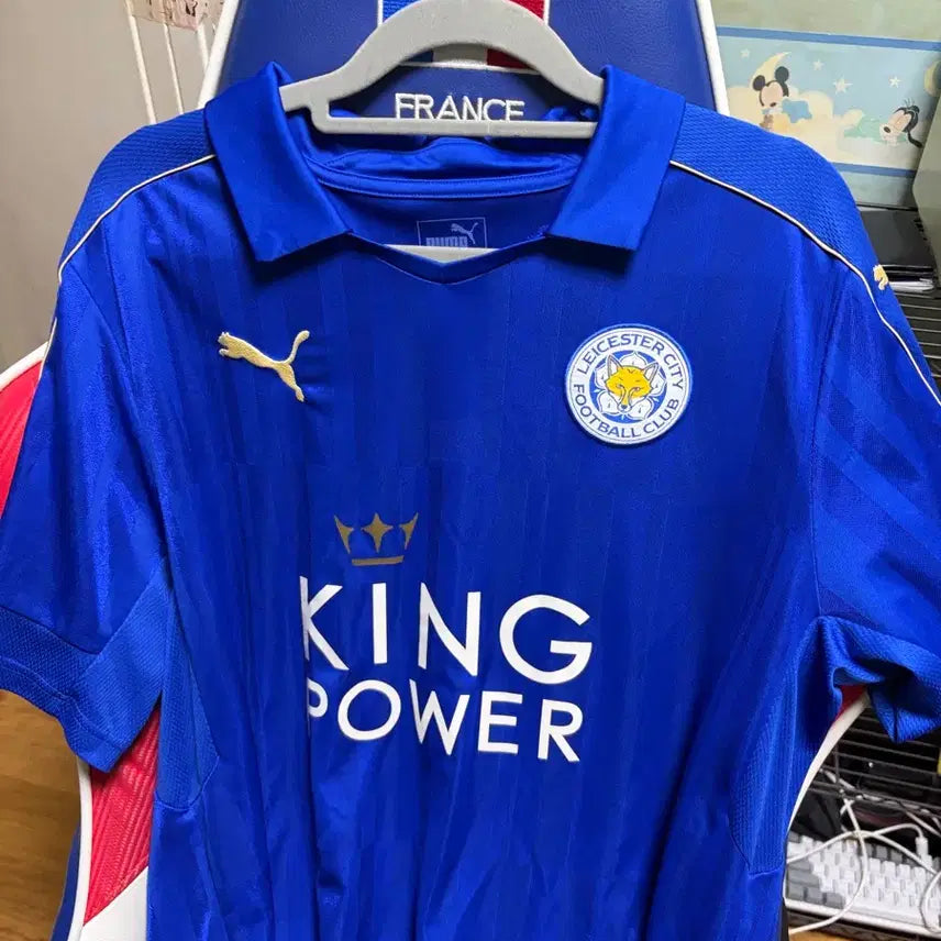 [BUNJANG] Leicester City 2016-17 Home Jersey - Size L / 16-17레스터 시티 바디 유니폼 팝니다