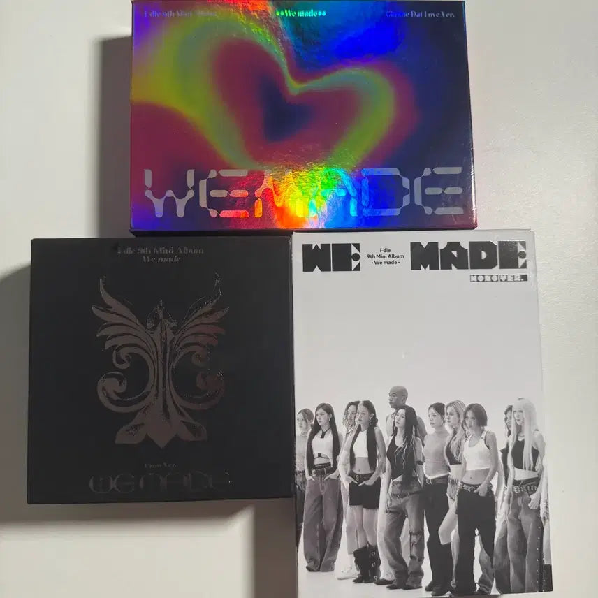 [BUNJANG]  (G)I-DLE Mini 9th Album 'I NEVER DIE' We Made 3 Album Set / 아이들 미니 9집 앨범 We Made 3종 세트