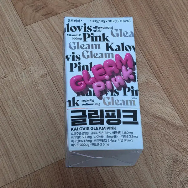 [BUNJANG] Calovis Glim Pink 1 Box / 칼로비스 글림 핑크 1박스