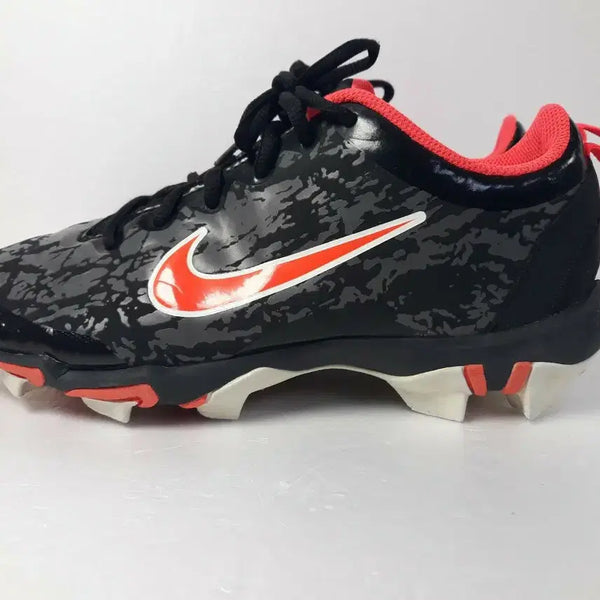 [BUNJANG] Nike Baseball Cleats Black/Orange (240mm) / 나이키 야구화 검정/주황색 240