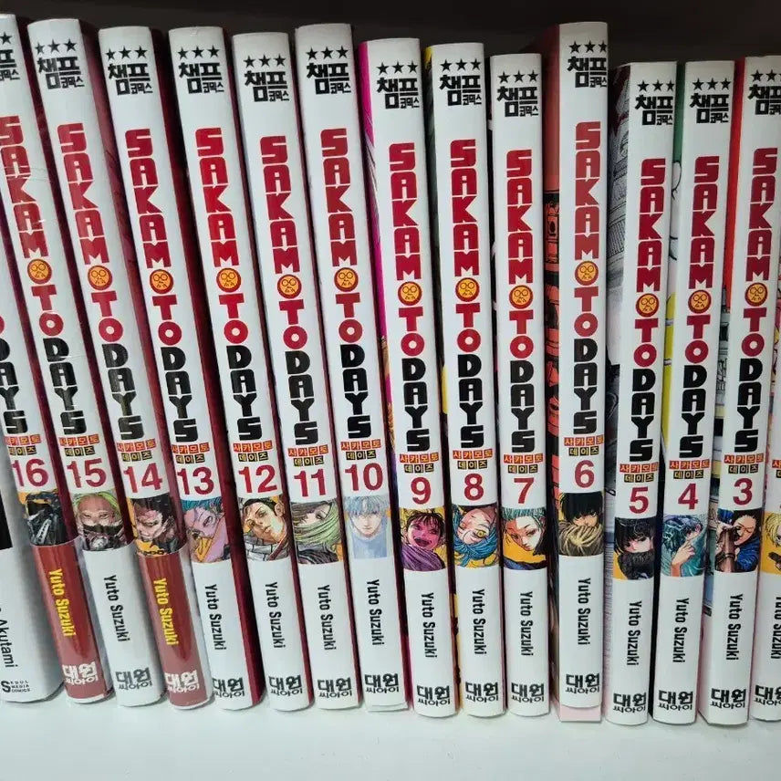 [BUNJANG] Sakamoto Days Manga Volumes 1-16 / 사카모토데이즈 1-16권 판매
