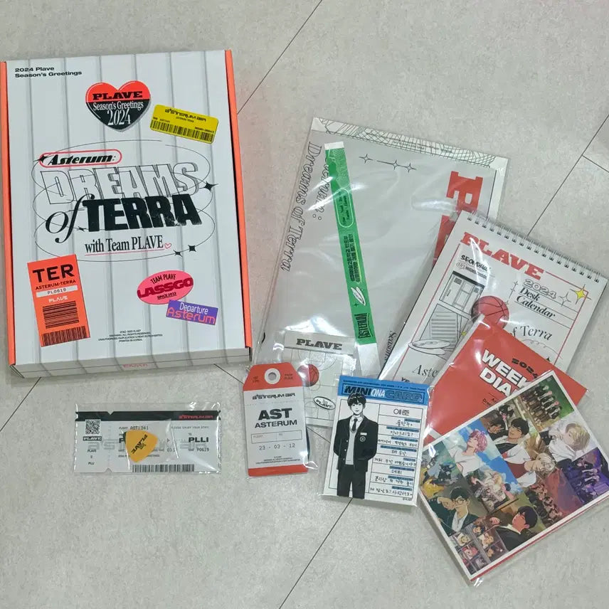 [BUNJANG] PLAVE 2024 Season's Greetings (Excluding Bag & Photocards) / 플레이브 24시그 2024 시즌그리팅