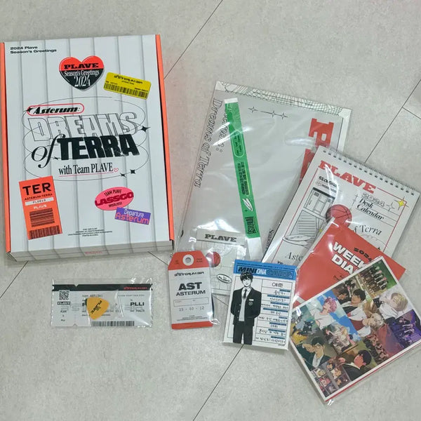 [BUNJANG] PLAVE 2024 Season's Greetings (Excluding Bag & Photocards) / 플레이브 24시그 2024 시즌그리팅