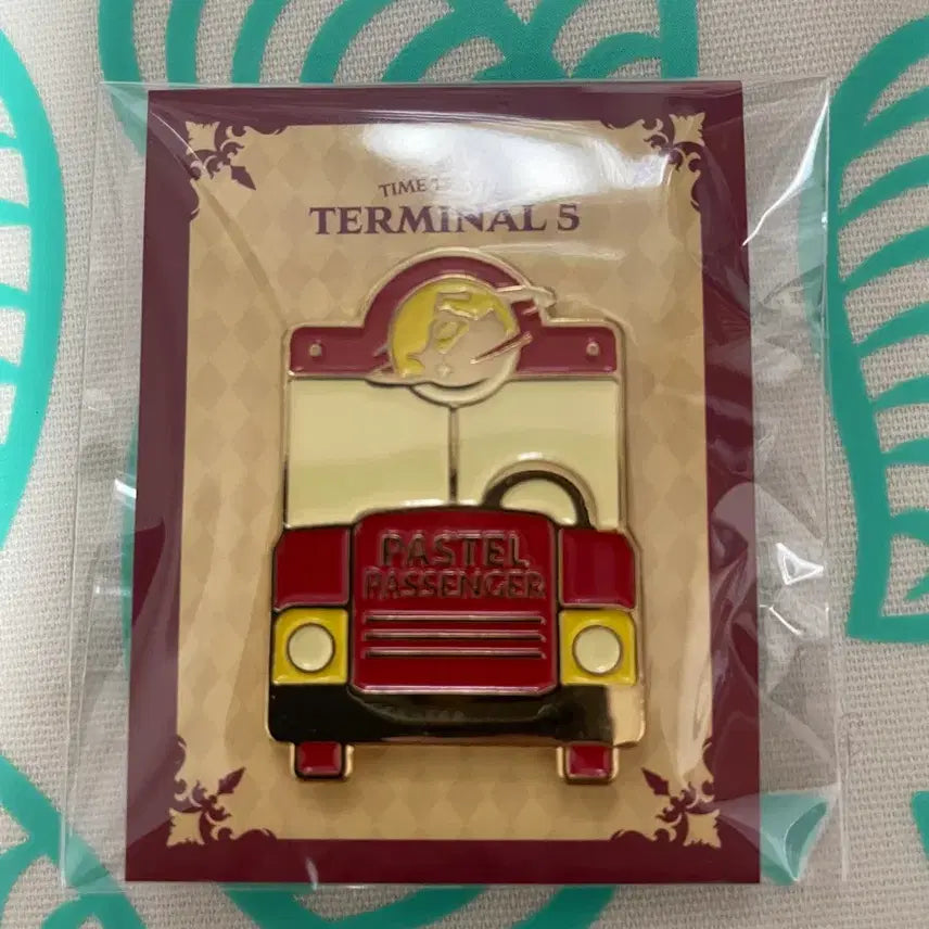 [BUNJANG] Stellive Terminal 5 Logo Pin Badge / 스텔라이브 터미널 5 로고 핀뱃지