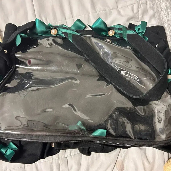 [BUNJANG] JAKAMART Ita Bag Black Green A4 / 자카마트 이타백 블랙그린 A4