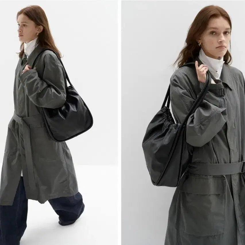 [BUNJANG] Yeomim Bundle Bag (Black) - As Seen on Kim Go Eun / 여밈 번들백 Bundle dag(black)_작은아씨들 김고은님 착용