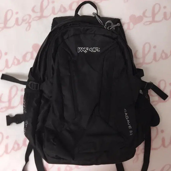 [BUNJANG] JanSport Agave 32L Backpack Black / 잔스포츠 아가베 32L 백팩 블랙 스포티 살로몬 산산기어 헬리녹스