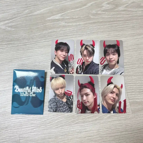[BUNJANG] XDINARY HEROES Beautiful World Tour Concert Photocard / 엑디즈 뷰마 중콘 입장포카 Beautiful mind world tour